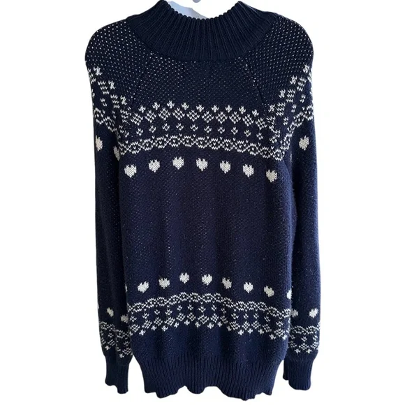 Aerie Navy LOVE Sweater - Picture 6 of 10